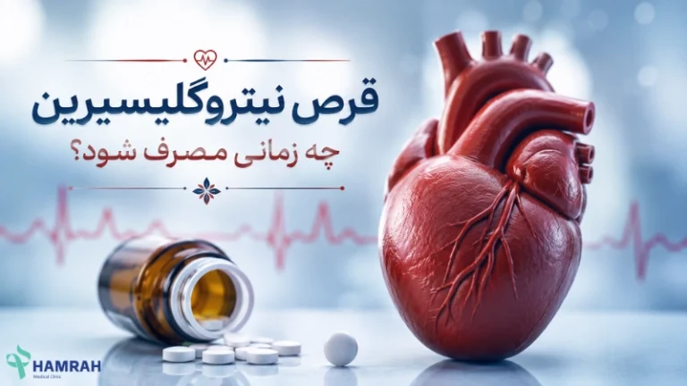 قرص نیتروگلیسیرین چه زمانی مصرف شود؟